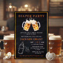 Huggies en Chuggies Beer Luier Party Baby shower