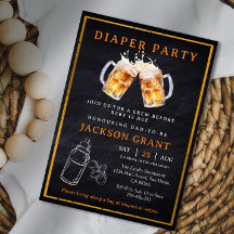 Huggies en Chuggies Beer Luier Party Baby shower