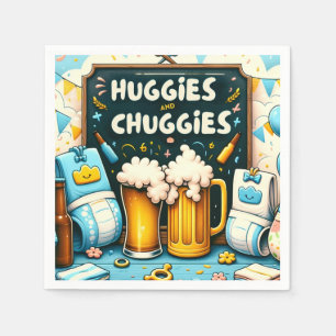Huggies en chuggies servet