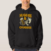 Huggies en Chuggies Toekomstige Vader Feest Hoodie (Voorkant)