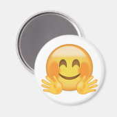 Hugging Face Emoji Magneet (Voorkant / Achterkant)