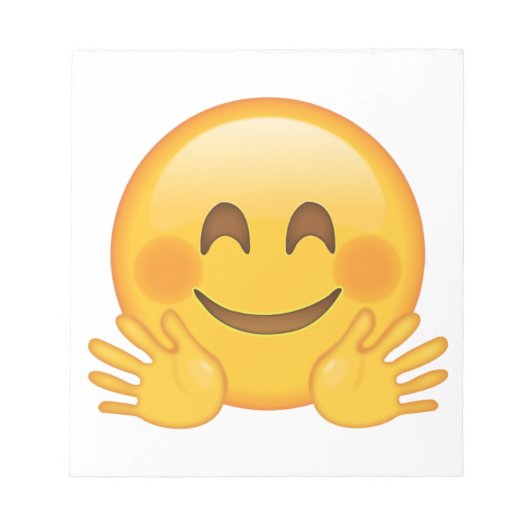 Hugging Face - Emoji Notitieblok (Voorkant)