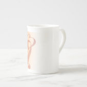 Hugging Ribbons Bone China Mokken (Voorkant rechts)