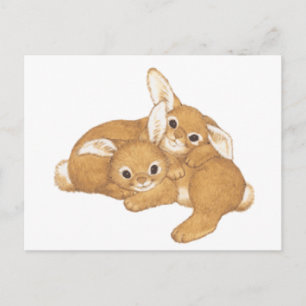 Huggy Bunnies Briefkaart