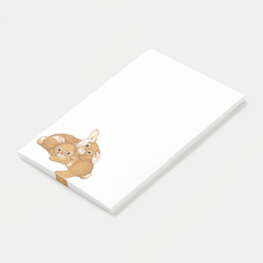 Huggy Bunnies Post-it® Notes (Schuin)