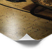 Hugh belde gisteravond foto afdruk (Hoek)