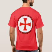 Hugh De Payens Seal Shirt (Achterkant)