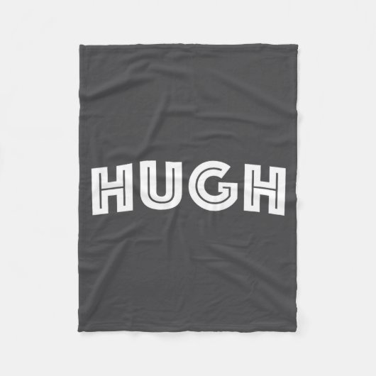 Hugh fleece deken (Voorkant)