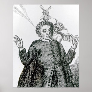 Hugh Peter fiery legerprediker Poster