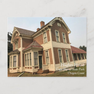 Hughes House, Cape Blanco, Oregon Coast Briefkaart