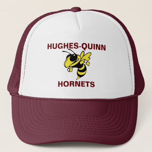 HUGHES-QUINN HORNETS TRUCKER PET (Voorkant)