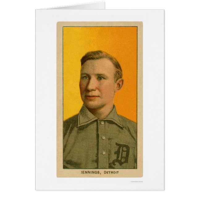 Hughie Jennings Baseball 1909 (Voorkant)