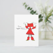 Hugingmachine Briefkaart (Staand voorkant)