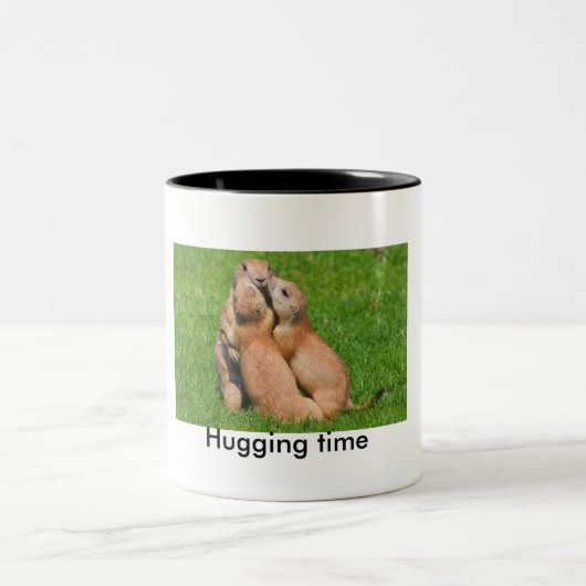 Hugingstijd Tweekleurige Koffiemok (Center)