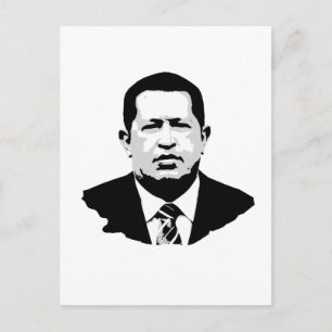 Hugo Chavez Briefkaart