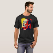 Hugo Chavez - Obama Hope style T-shirt (Voorkant volledig)