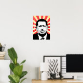 Hugo Chavez Poster (Thuiskantoor)