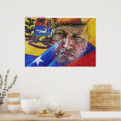 Hugo Chavez Poster (Keuken)