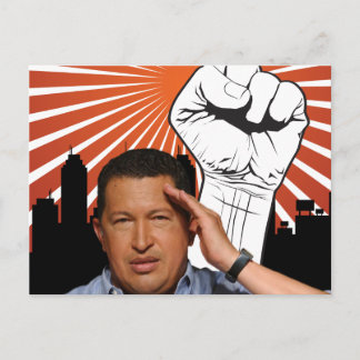 Hugo Chavez-stijl Briefkaart
