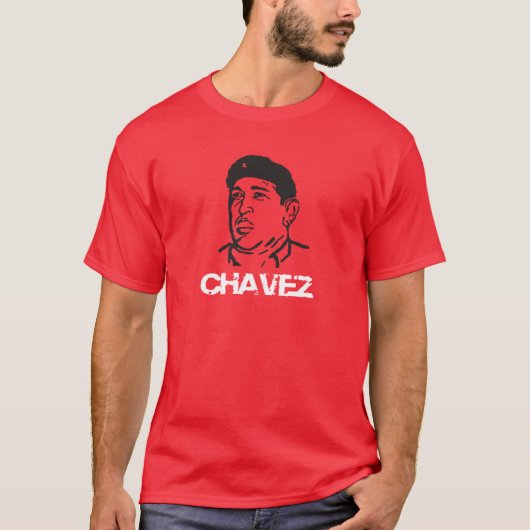 Hugo Chavez T-shirt (Voorkant)