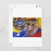 Hugo Chavez - Venezuela. Briefkaart (Voorkant / Achterkant)