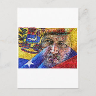 Hugo Chavez - Venezuela. Briefkaart