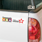 Hugo Chavez Venezuela Bumpersticker (Op Truck)