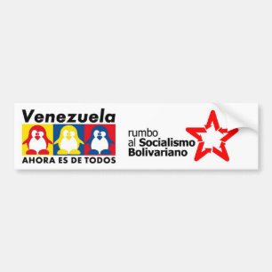 Hugo Chavez Venezuela Bumpersticker