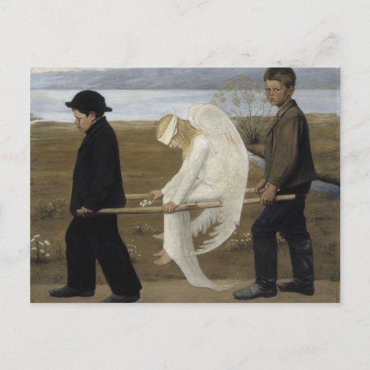 Hugo Simberg Art Briefkaart (Voorkant)