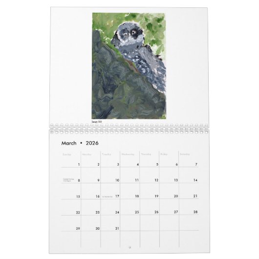 Hugo's Magical World Calendar 2021 Kalender (Mar 2026)