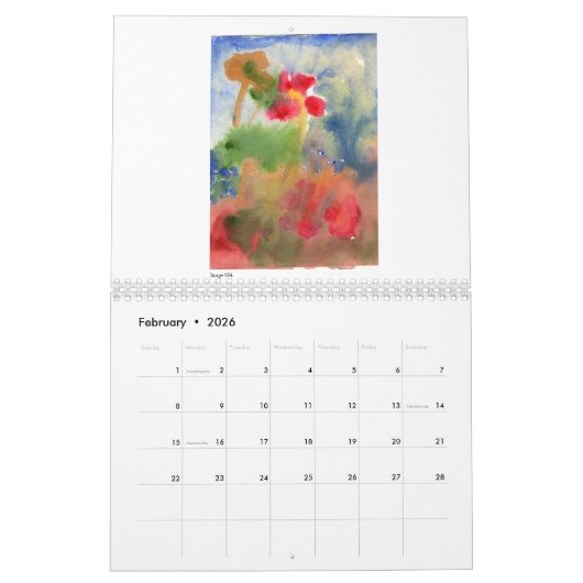 Hugo's Magical World Calendar 2021 Kalender (Feb 2026)