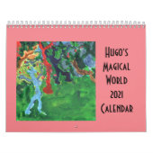 Hugo's Magical World Calendar 2021 Kalender (Hoes)