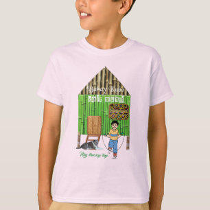 Hugot line Mag-eherisyo Bahay Kubo, Filipijnen T-shirt