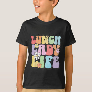 Hugs Amp; High Fives Lunch Lady Vibes School Appre T-shirt