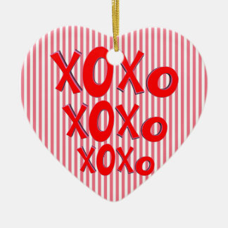 Hugs en Kisses Keramisch Ornament