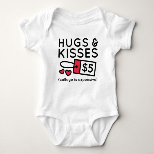 Hugs en Kisses Romper (Voorkant)