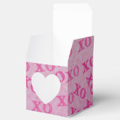 Hugs en Kisses roze XO XO Bedankdoosjes (Geopend)