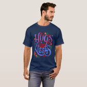 Hugs en Kisses T-shirt (Voorkant volledig)