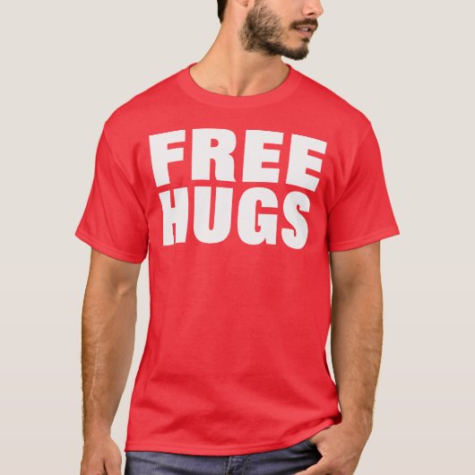 Hugs Gratuits — T-shirt (Devant)