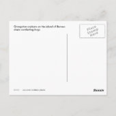 Hugs is beter in Indonesië Briefkaart (Achterkant)