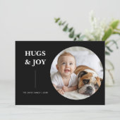 Hugs, Joy & Pawprints Partout le monde carte de va (Debout devant)