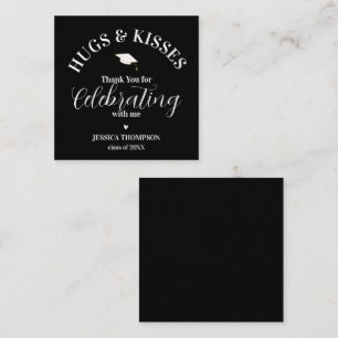Hugs & Kisses 2025 Graduation Party Carte de remer