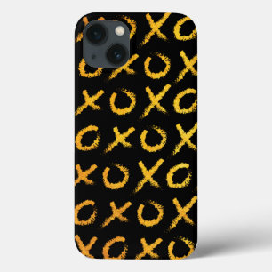 Hugs & Kisses (goud) iPhone 13 Hoesje