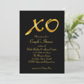 Hugs & Kisses Invitation douche de couple (Debout devant)