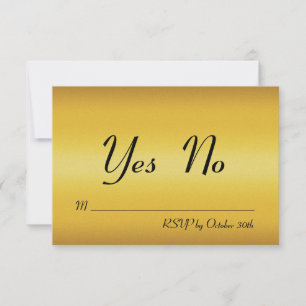 Hugs & Kisses RSVP Kaart