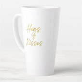 Hugs & Kisses Tall Latte Mok (Linkerhoek)
