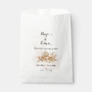 Hugs & Kisses van de nieuwe mevrouw Autumn Herfst  Bedankzakje
