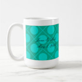 Hugs & Kisses XOXO Coeur Photo Mug (Gauche)