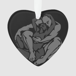 Hugs Ornament - Personalized Love Gifts