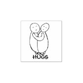 Hugs Rubberstempel (Afrduk)